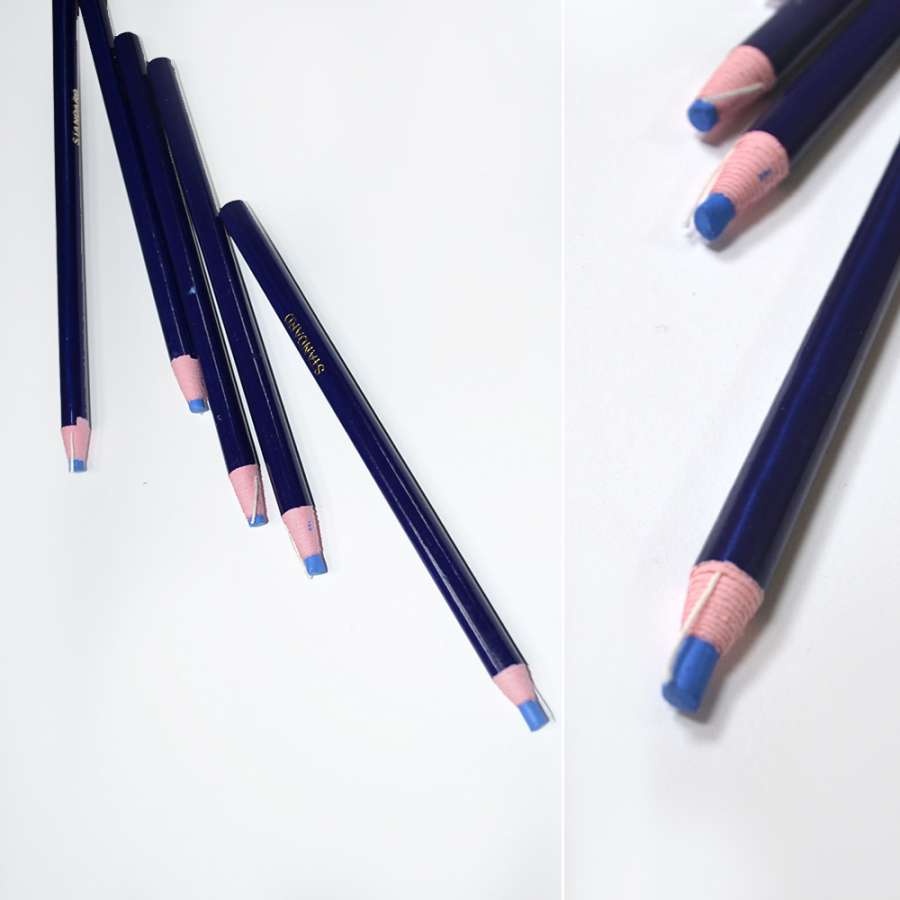 Мелок-карандаш синий