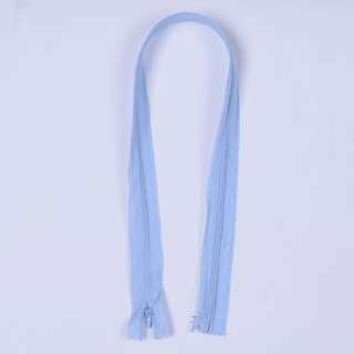 Молния потайная М-50 Тип-3 неразъемная нейлон голубая