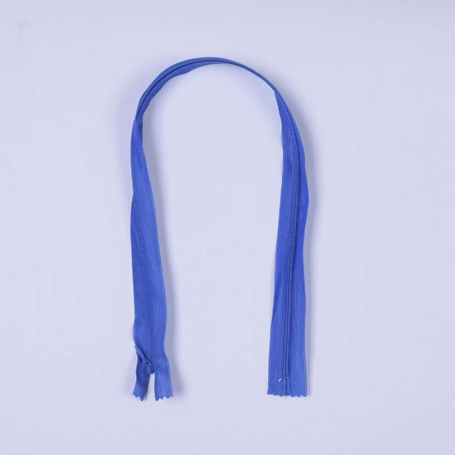 Молния потайная М-50 Тип-3 неразъемная нейлон синяя