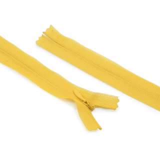 Молния потайная М-20 Тип-3 неразъемная нейлон желтая солнечная