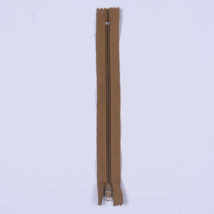 Молния спиральная М-20 Тип-3 неразъемная х/б молочно-шоколадная