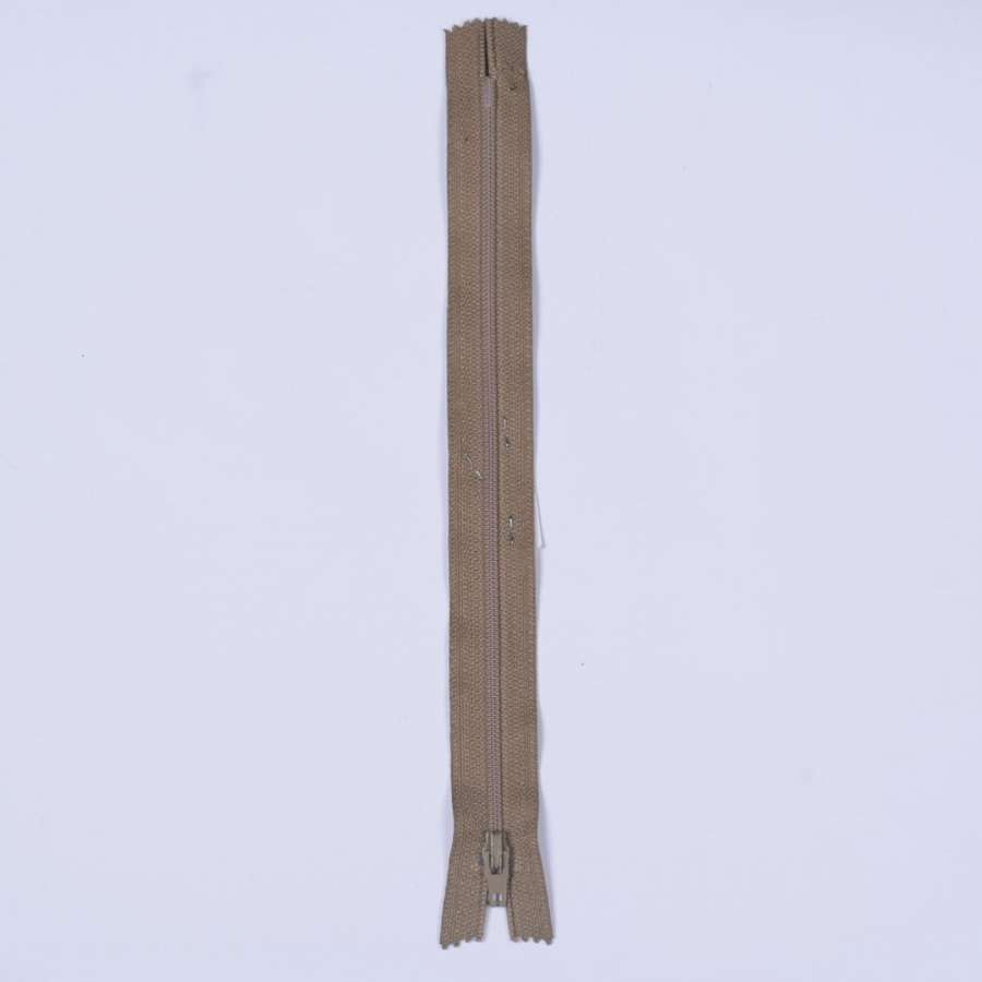 Молния спиральная М-20 Тип-3 неразъемная х/б бежево-кофейная