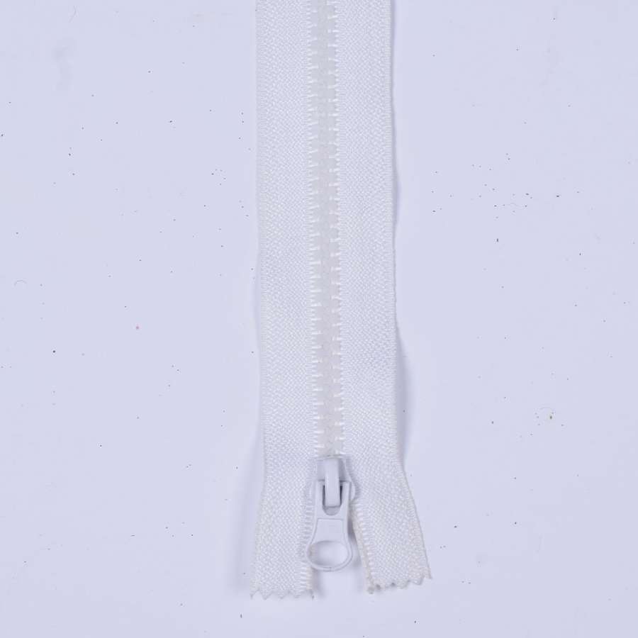 Молния тракторная М-18 Т-5 неразъемная белая