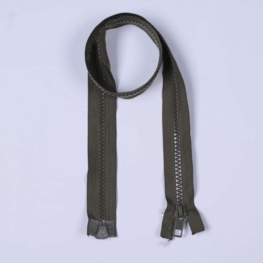 Молния тракторная М-90 Тип-10 разъемная 2 бегунка хаки