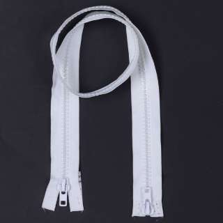 Молния тракторная М-90 Тип-10 разъемная 2 бегунка белая