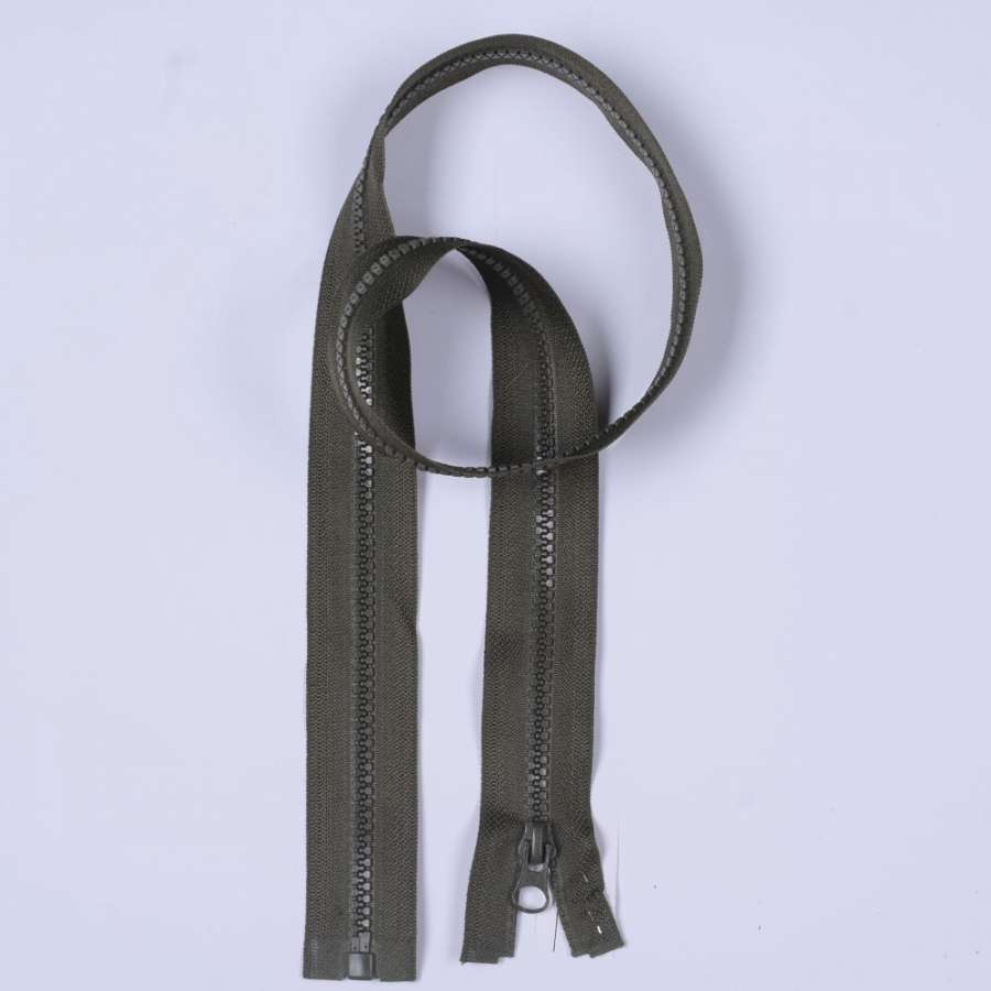 Молния тракторная М-80 Т-5 1 бегунок разъемная хаки