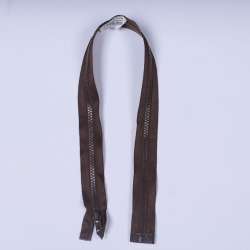 Молния тракторная М-80 Т-5 1 бегунок разъемная коричневая