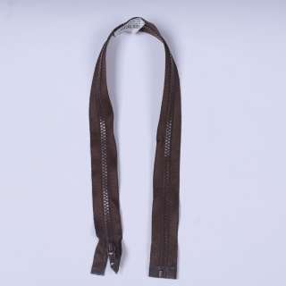 Молния тракторная М-80 Т-5 1 бегунок разъемная коричневая