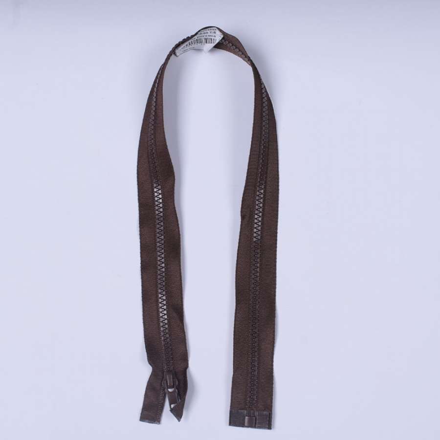 Молния тракторная М-80 Т-5 1 бегунок разъемная коричневая