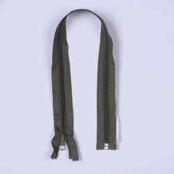 Молния спиральная М-50 Т-5 разъемная 1 бегунок хаки