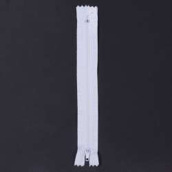 Молния спиральная М-18 Т-3 неразъемная 1 бегунок белая