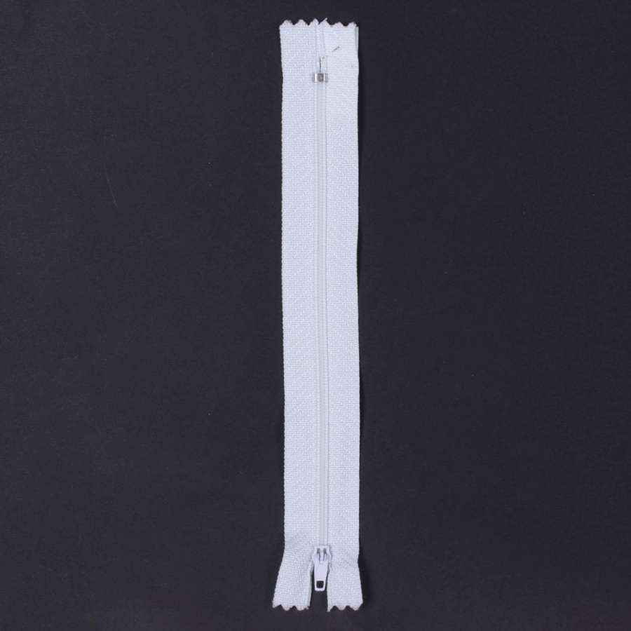 Молния спиральная М-18 Т-3 неразъемная 1 бегунок белая