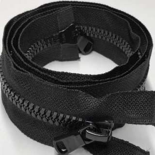 Молния тракторная М-85 Т-8 1 бегунок разъемная черная