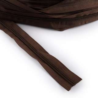 Молния рулонная спиральная Т-5 (за метр) коричневая