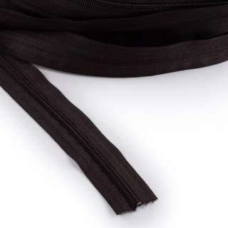 Молния рулонная спиральная Т-5 (за метр) коричневая темная