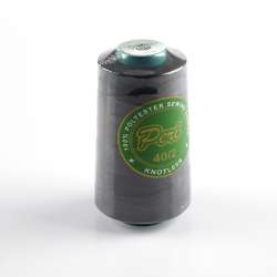 Нитки Пери 4000 ярдов №40/2 бобина черные