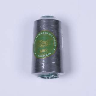 Нитки Пери 4000 ярдов №40/2 бобина серые темные цвет 203