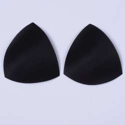 Чашечка для бюста черная №34 (14х13см) пара