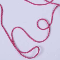 Шнур спортивный 5мм  полиэстер розовый темный
