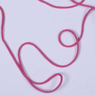 Шнур спортивный 5мм  полиэстер розовый темный