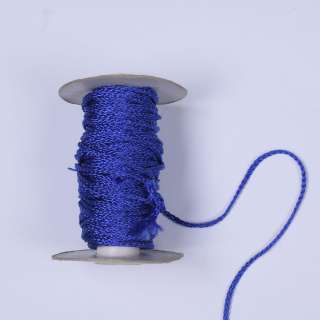 Шнур спортивный плетеный синий ультра