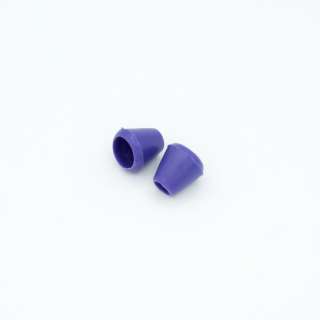 Наконечник пластик колокольчик 14мм фиолетовый