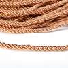 Шнур витой 9мм карамель