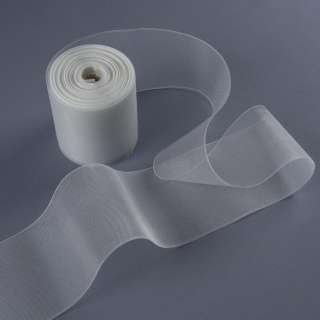 Тесьма шторная люверсная 10см прозрачная (3421)