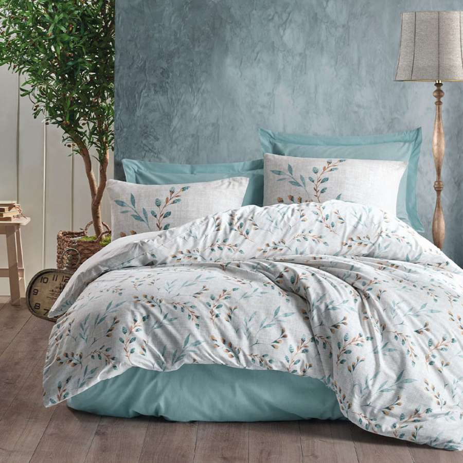 Комплект постельного белья Cotton box Ранфорс Modeline Lendel Евро 200x220см (1761-964)