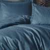 Комплект постільної білизни Cotton box Сатин Elegant Stripe Mavi Євро 200x220см (1825-009)