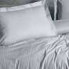 Комплект постельного белья Cotton box Сатин Elegant Stripe Gri Евро 200x220см (1825-027)
