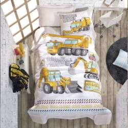 Комплект постельного белья Cotton box Ранфорс Junior Track Turkuaz 160x220см (1861-855)