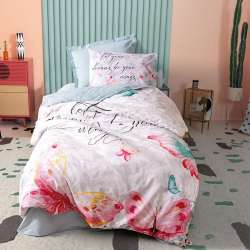 Комплект постельного белья Cotton box Ранфорс Girls & Boys Wings mint 160x220см (1860-1297)