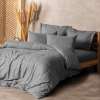 Комплект постельного белья Cotton box Ранфорс Plaid Gri Евро 200x220см (1847-190/027)